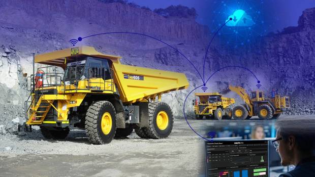 Smart Quarry Site : Komatsu lance sa solution de gestion de parc