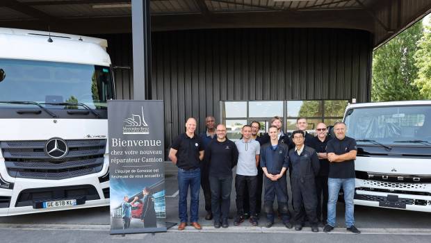 Un atelier SAV pour Daimler Truck en Ile-de-France