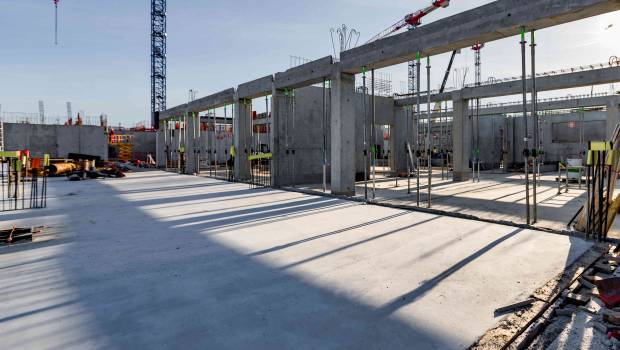 CHU de Nantes : une construction 100% béton bas carbone