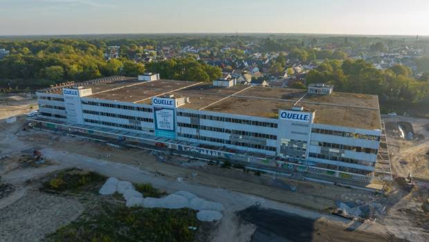 Orléans : Réalités découpe le bâtiment principal de la friche des Ateliers Quelle