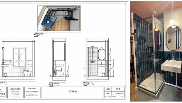 Acorus s’approprie le BIM 3D pour ses chantiers de rénovation d’hôtels