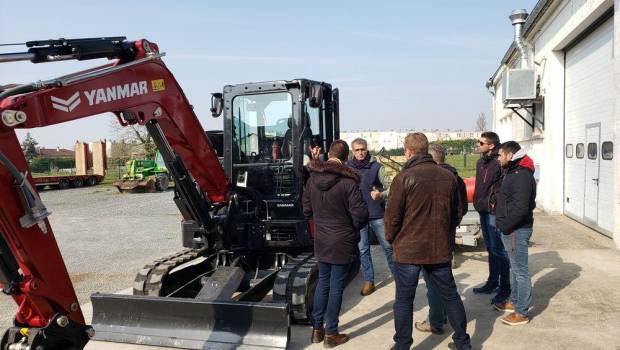 Yanmar CE au soutien de la formation