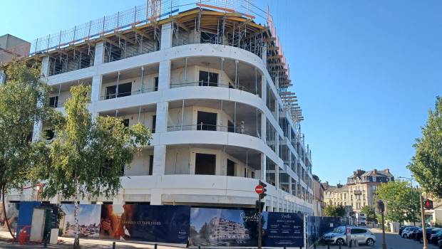 Reims : des bétons architectoniques haute couture Cibetec pour la résidence Signature