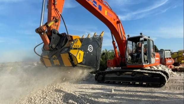 Cribler et trier avec MB Crusher