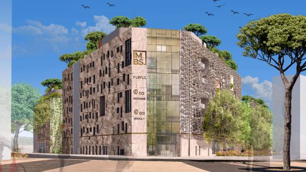 Montpellier : Eiffage signe avec la CCI Hérault le contrat de promotion immobilière pour le futur campus Cambacérès