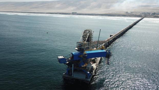 Pérou : un convoyeur de la mine au navire