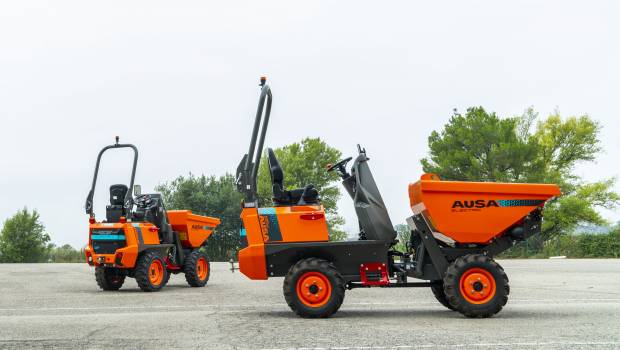 Ausa présente 2 nouveaux Dumper électriques pour Smopyc