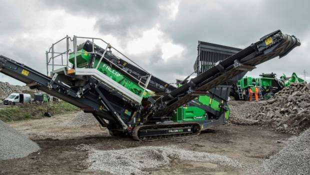 EvoQuip lance le crible Mighty Falcon 820