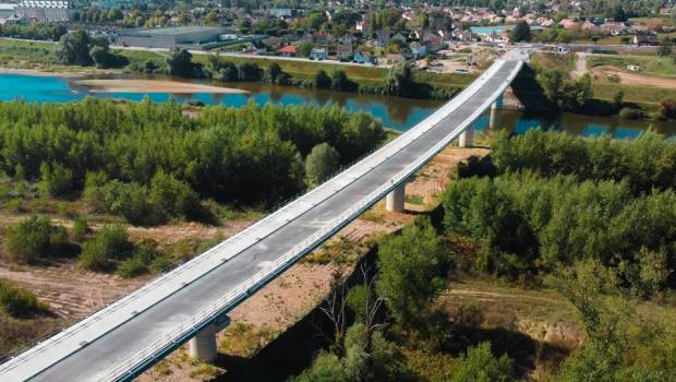 Un nouveau pont routier dans l’Allier