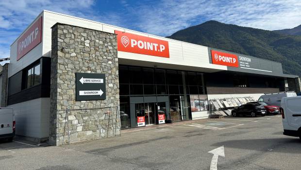 Le point de vente Point.P repensé à Albertville