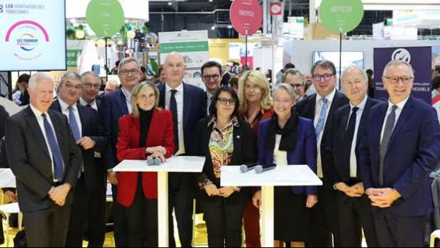 Signature des contrats de transition écologique pour décarboner l’industrie cimentière