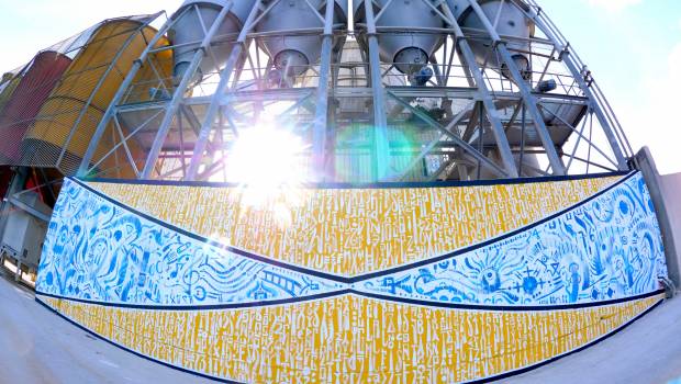 Ivry-sur-Seine : tout l’art du béton sur la centrale de la Société Francilienne de Béton !