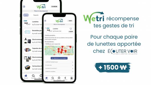 Avec WeTri, les vieilles paires de lunettes s'offrent une nouvelle vie au soleil