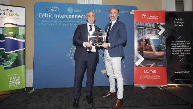 Ireland France Business Awards : Ecocem remporte le prix de la meilleure entreprise irlandaise en France