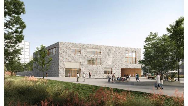Orsay : l’EPA Paris-Saclay choisit M’CUB et Farshid Moussavi pour concevoir le groupe scolaire du quartier de Corbeville