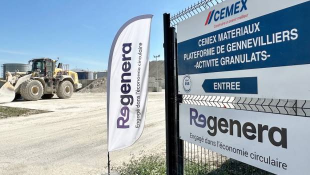 Regenera, l'activité Economie circulaire de Cemex