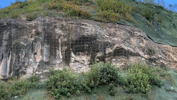 Maccaferri sécurise le versant amont de la RM2205 à Pont de Clans