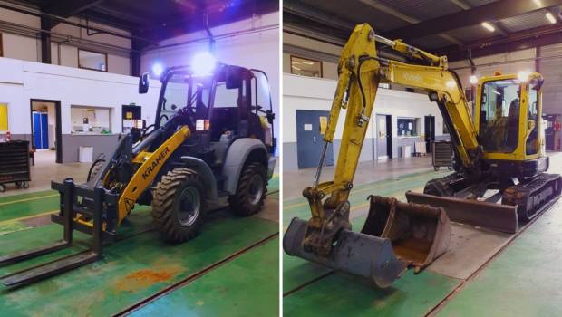 Des machines compactes aux enchères en France