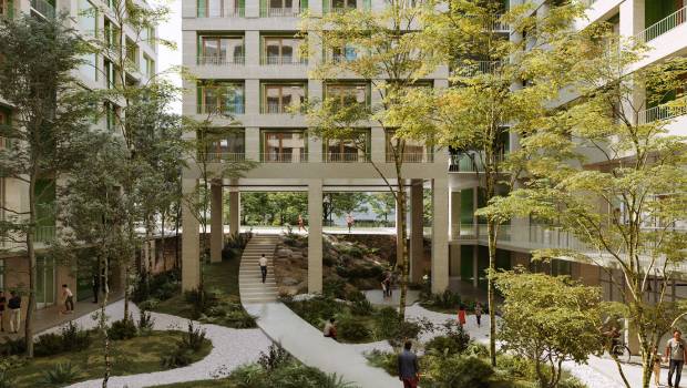 Eiffage reconvertit une partie de l'ancien hôpital Saint Vincent de Paul