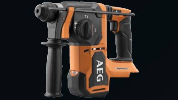 AEG lance un marteau perforateur avec un double système anti-vibration