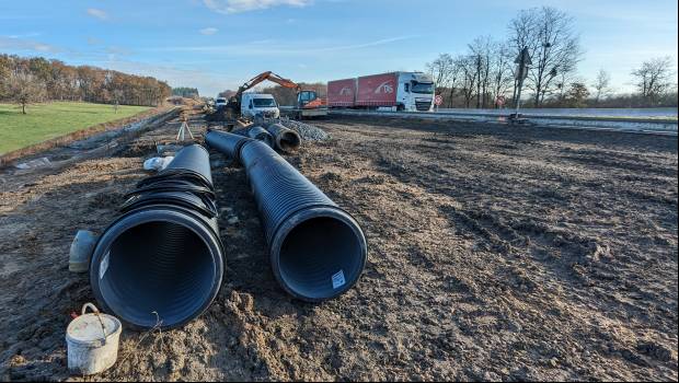 Des tubes 100 % PEHD recyclés équipent la RCEA