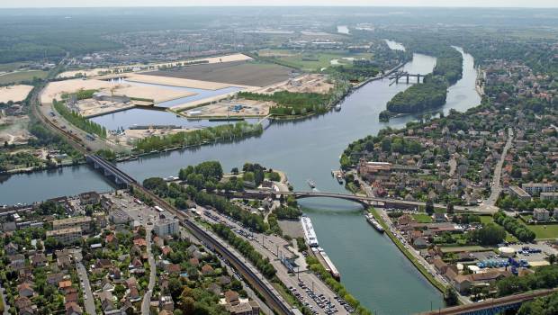 Le futur Port Seine Métropole Ouest est en chantier