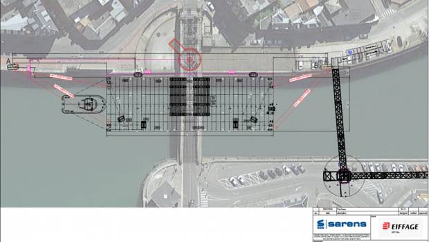 Dieppe : le pont Colbert transféré Cours de Dakar