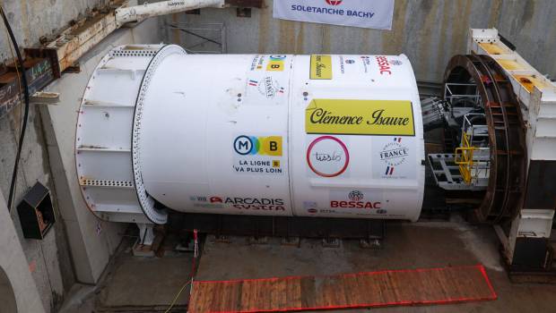 CLB de Toulouse : le tunnelier Clémence Isaure inauguré