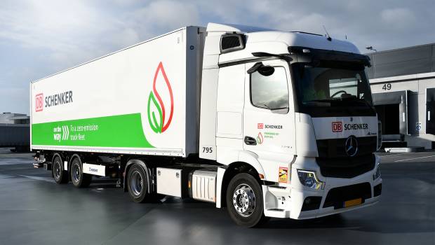 DB Schenker préfère le HVO100 au diesel