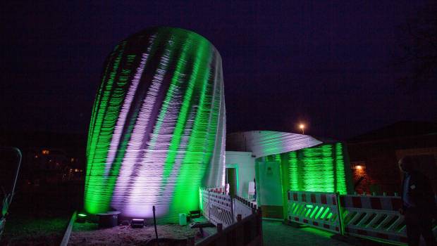 Heidelberg inaugure le plus grand bâtiment imprimé en béton 3D d'Europe