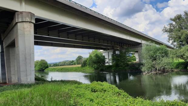 Sanef rénove le viaduc de Criquebeuf situé sur l’A13