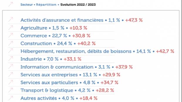 51 555 chefs d’entreprise ont perdu leur emploi en 2023