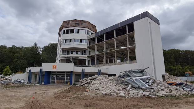 A Tours, l’ancien bâtiment de l’ESCEM n'est plus