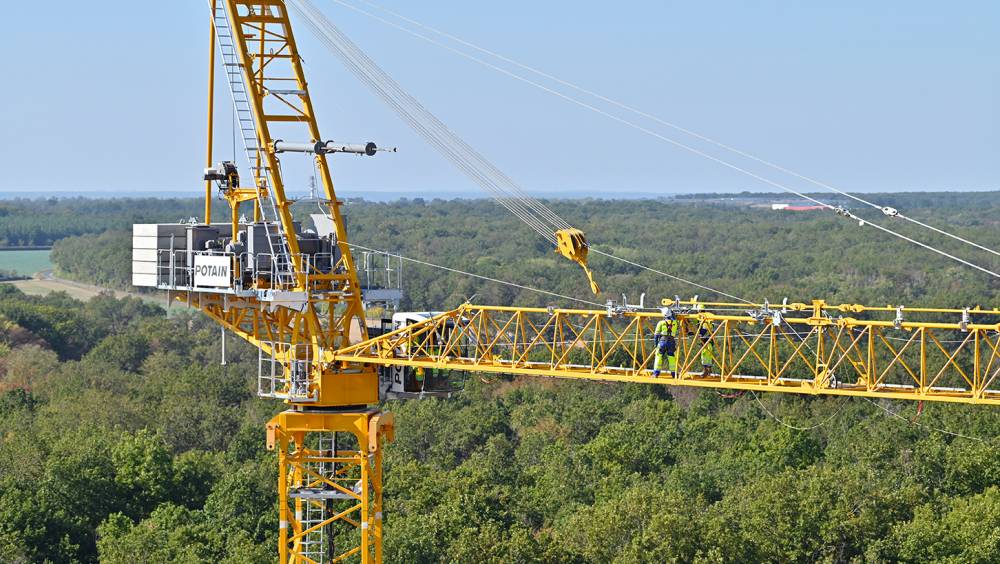 MR 309 et MR 329 : les nouvelles grues à flèche relevable de Potain
