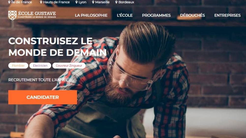 Gustave a formé 1000 professionnels au BTP