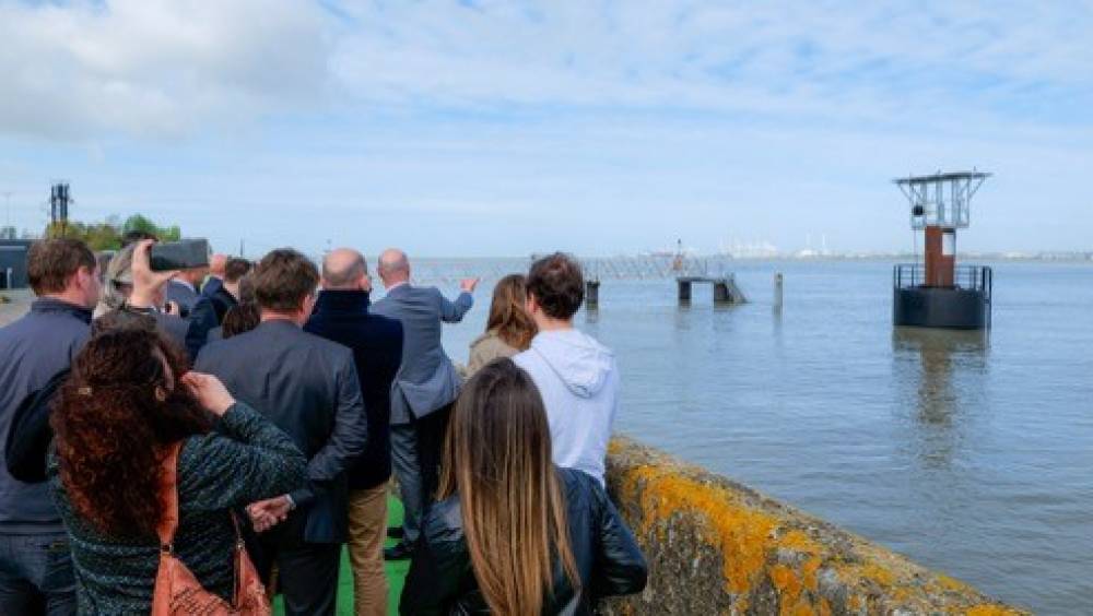 Récupération de l'énergie de la mer à Honfleur
