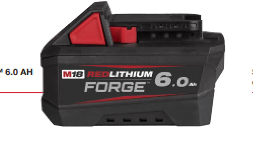Milwaukee optimise la puissance de la batterie M18