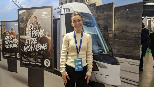 Lucie Régent, d'agent administratif à grutière