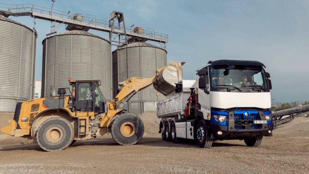 Renault Trucks dégaine son camion de chantier 100% électrique