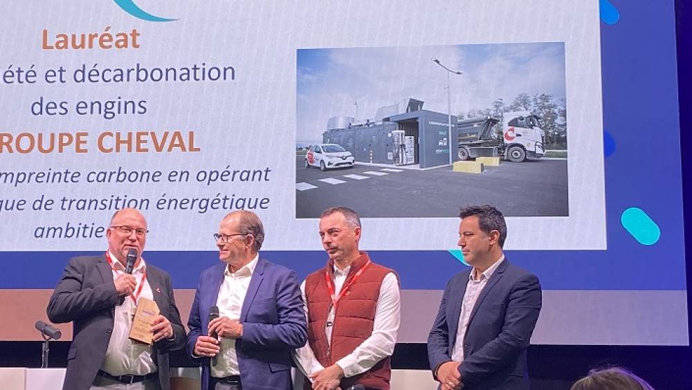 Le groupe Cheval salué pour sa politique de décarbonation