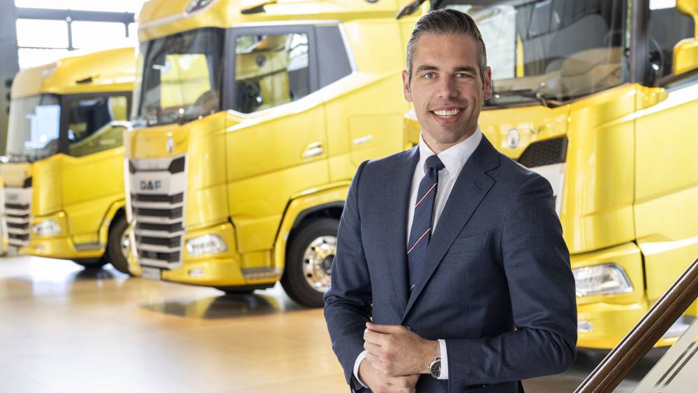 Jeroen van den Oetelaar, ingénieur en chef de DAF Trucks