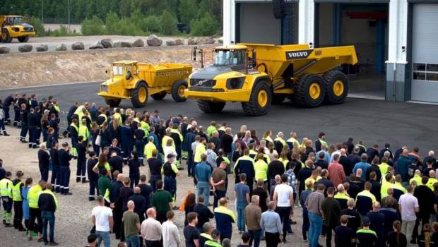 Volvo CE investit dans ses usines suédoises et coréennes