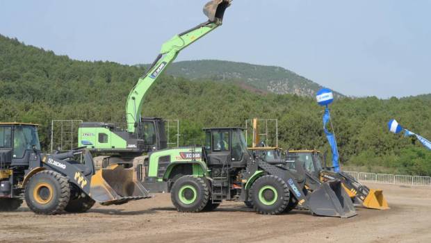 XCMG en grosse démonstration à Xuzhou
