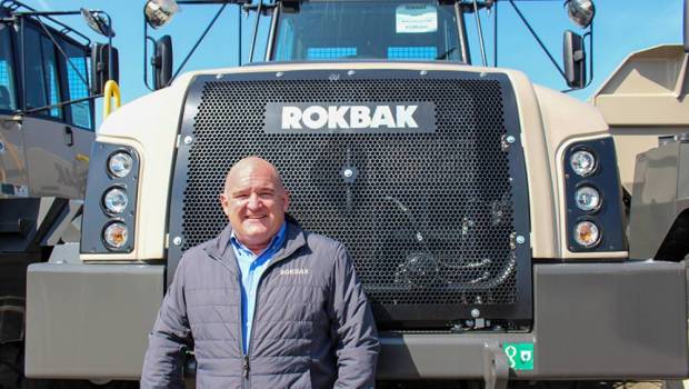La moitié des tombereaux Rokbak va en Amérique du Nord