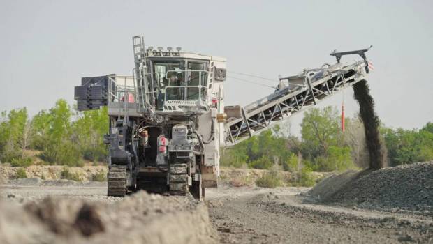 Minexpo : le Surface Miner de Wirtgen gagne un tambour