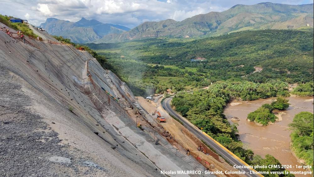 Le CFMS promeut la géotechnique en photo