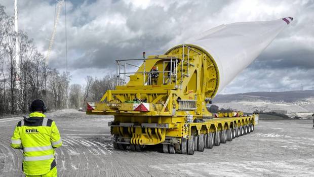 TII SCHEUERLE anticipe le transport éolien de demain