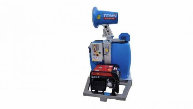 Brumisation : TPMS mise sur un combo sur chenilles tout hydraulique
