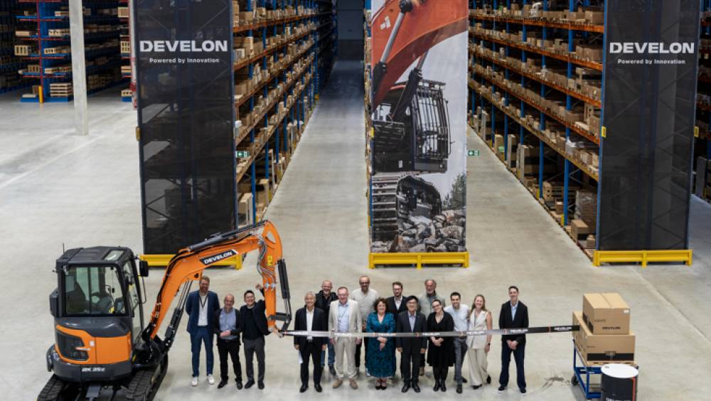 Develon ouvre un centre de distribution des pièces détachées en Belgique