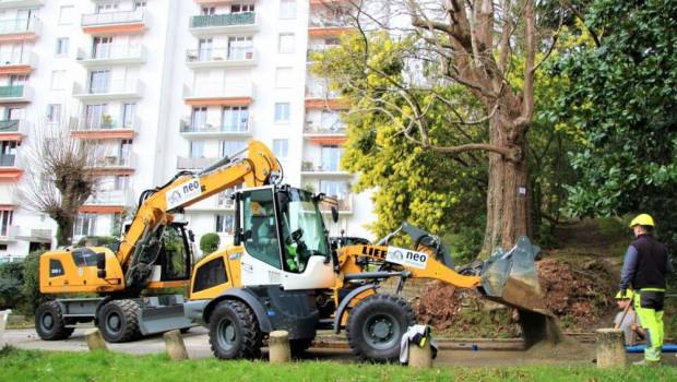 A Bayonne, Liebherr fait voeu de silence avec Neo Réseaux